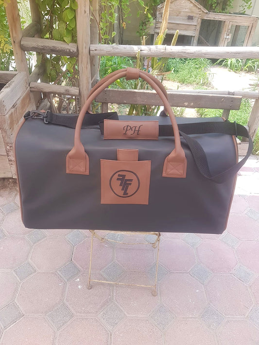 The YOUNfit Leather Handle Duffel