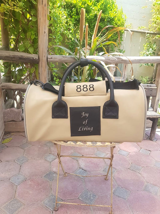 The YOUNfit Leather Handle Duffel