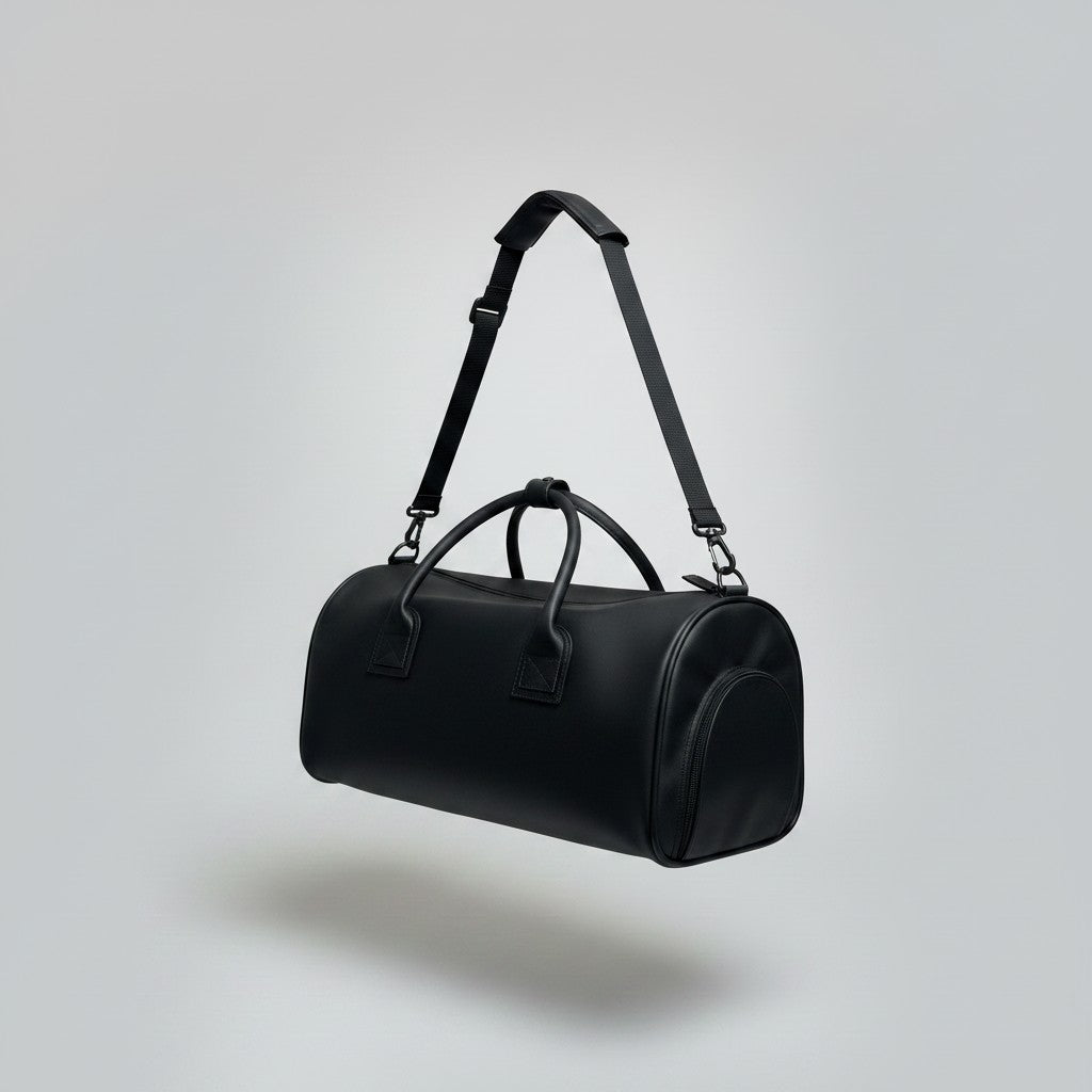 The YOUNfit Leather Handle Duffel