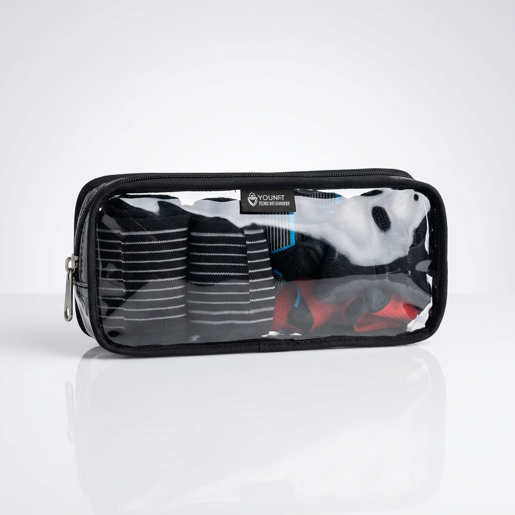 The YOUNfit Clear Accessory Pouch