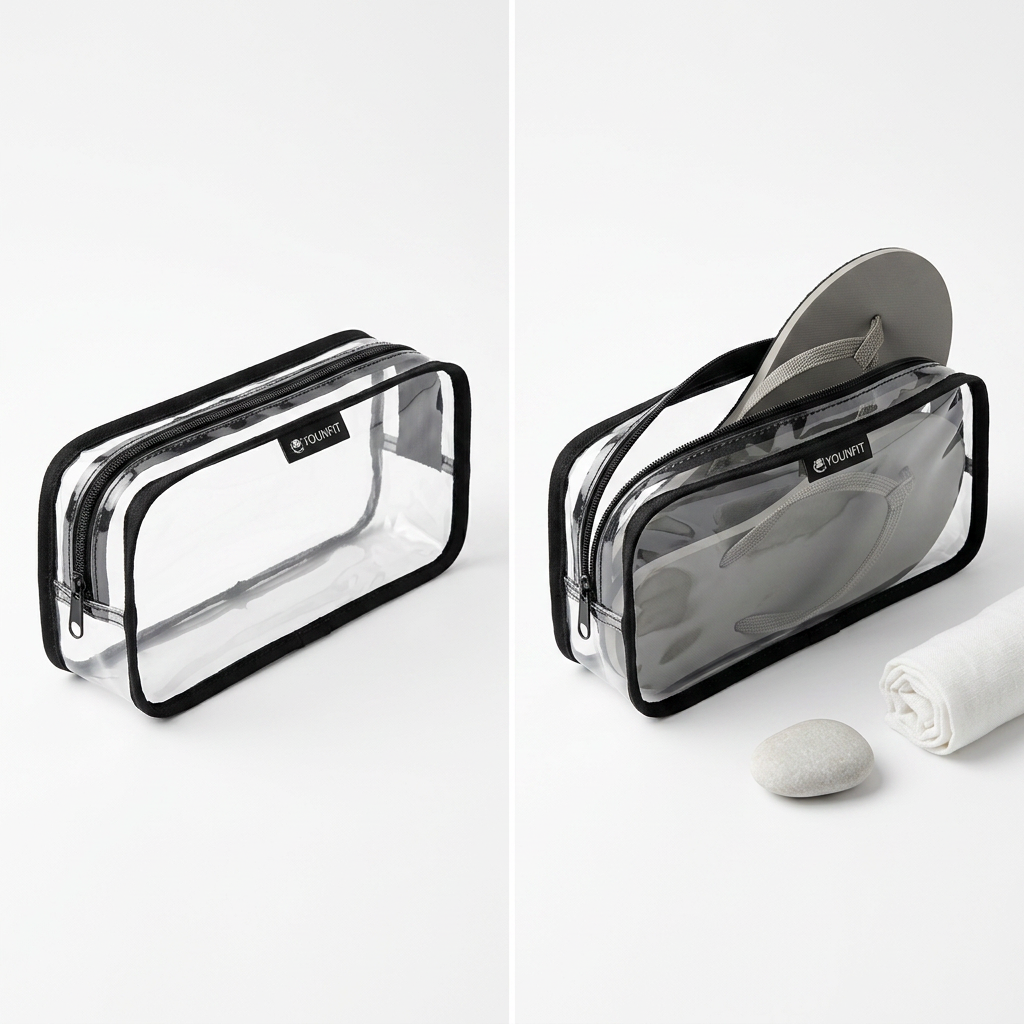The YOUNfit Clear Accessory Pouch