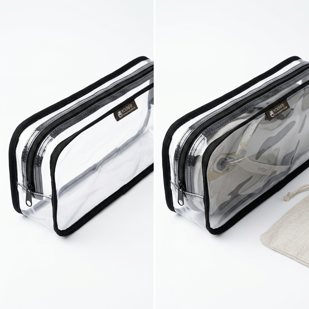 The YOUNfit Clear Accessory Pouch